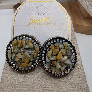 Multicolor Stone Earrings (1260)